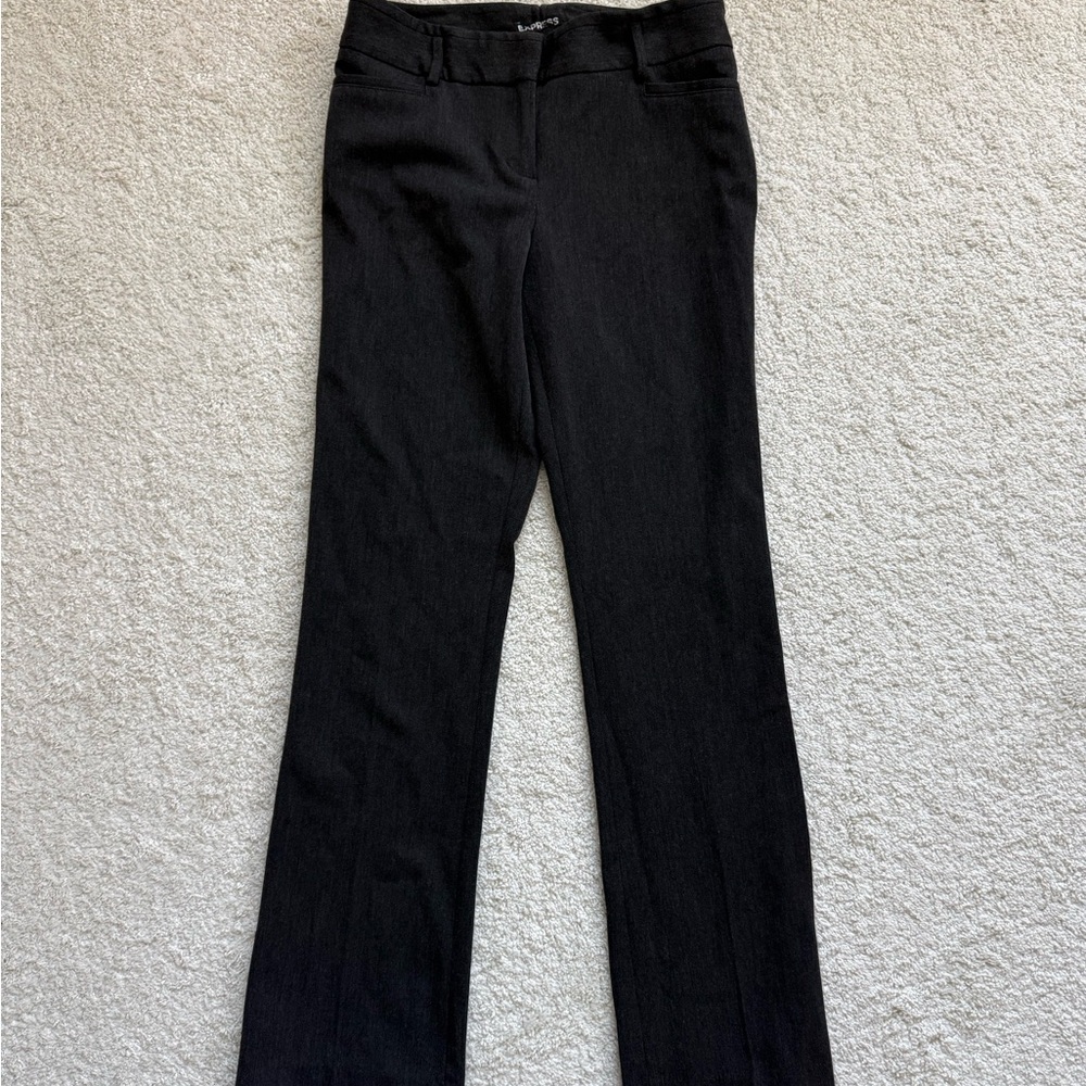 NWOT Express Charcoal Gray Straight Leg Women's Pants